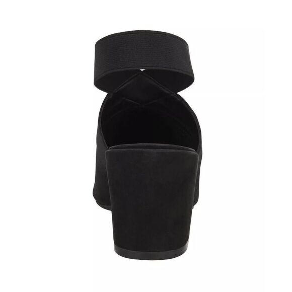 Kenneth Cole New York Women's Hannon Elastic Strap Sandals - Black 6M - Picture 9 of 10